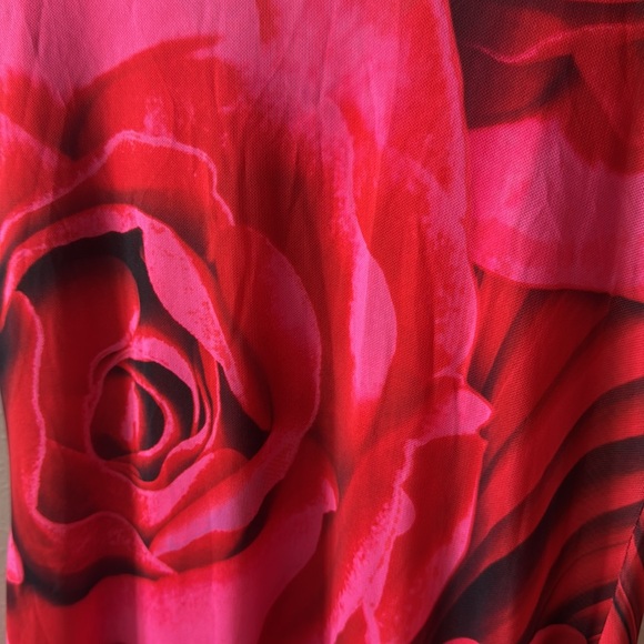 AFRM Organic Rose Long Sleeve Bodycon Dress - Picture 5 of 6